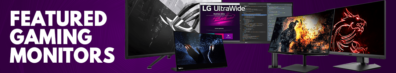 Featured Gaming Monitors - DataBlitz