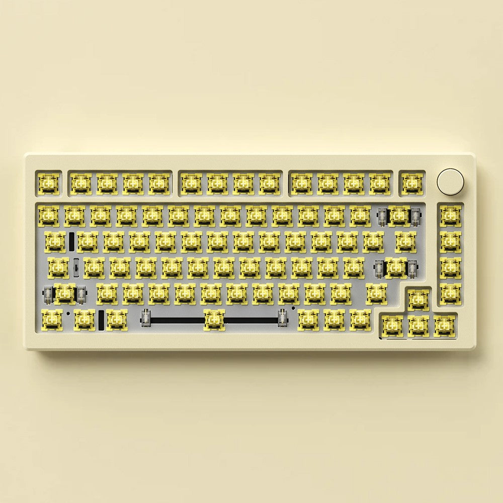 Akko MOD 007B HE DIY Kit With World Tour Beijing JDA Keycap Set 187-Key Cream White