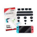 NSW Console With Grey Joycon (Refresh) | NSW Dobe Dust-Proof Kit Include Rubber Plug & Toughened Glass Film (TNS-862) Bundle - DataBlitz