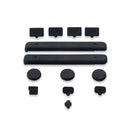 NSW Console With Red/Blue Joycon (Refresh) | NSW Dobe Dust-Proof Kit Include Rubber Plug & Toughened Glass Film (TNS-862) Bundle - DataBlitz