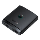 Baseus AirJoy Series 2-in-1 Bidirectional HDMI Switch with 1m Cable (Cluster Black) (B01331105111-01)