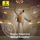 Baseus Bowie H1s Noise-Cancellation Wireless Headphone (Stellar White) (A00075301223-00)