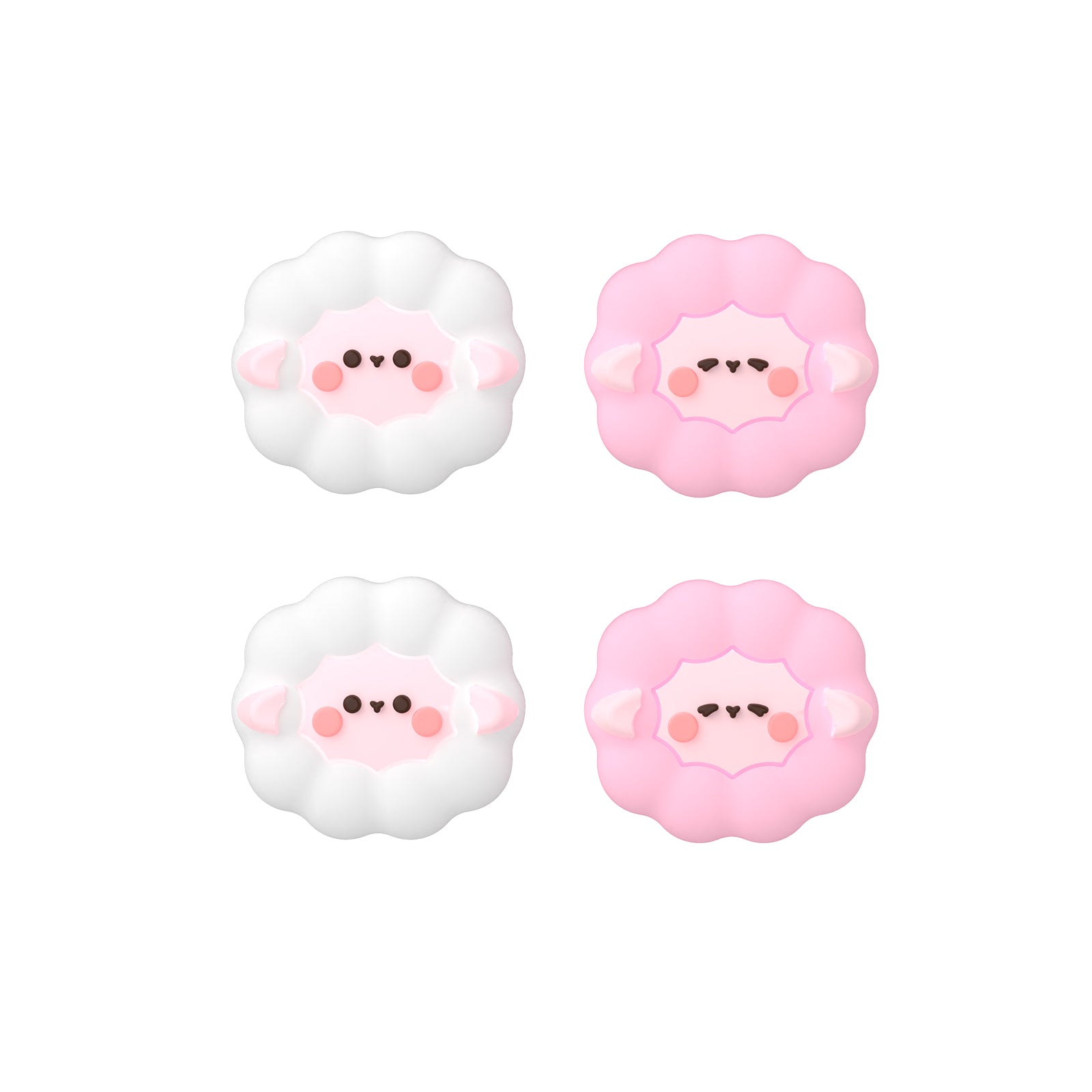 IINE BaaBaa Sheep Silicone Joy-Stick Caps for Switch Joy-Con (L1029)