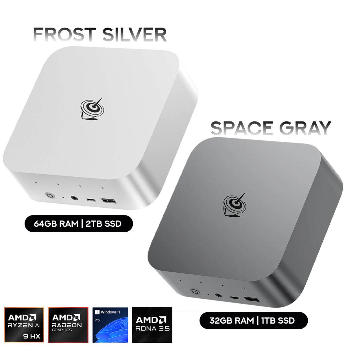 Beelink SER9 AMD Ryzen AI 9 HX 370 Processor Windows 11 Pro Mini PC
