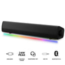 Creative Sound Blaster GS3 Compact RGB Gaming Soundbar with SuperWide Technology Powered
