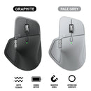 Logitech Mx Master 4 High-Performance Wireless Mouse (Graphite, Pale Grey)