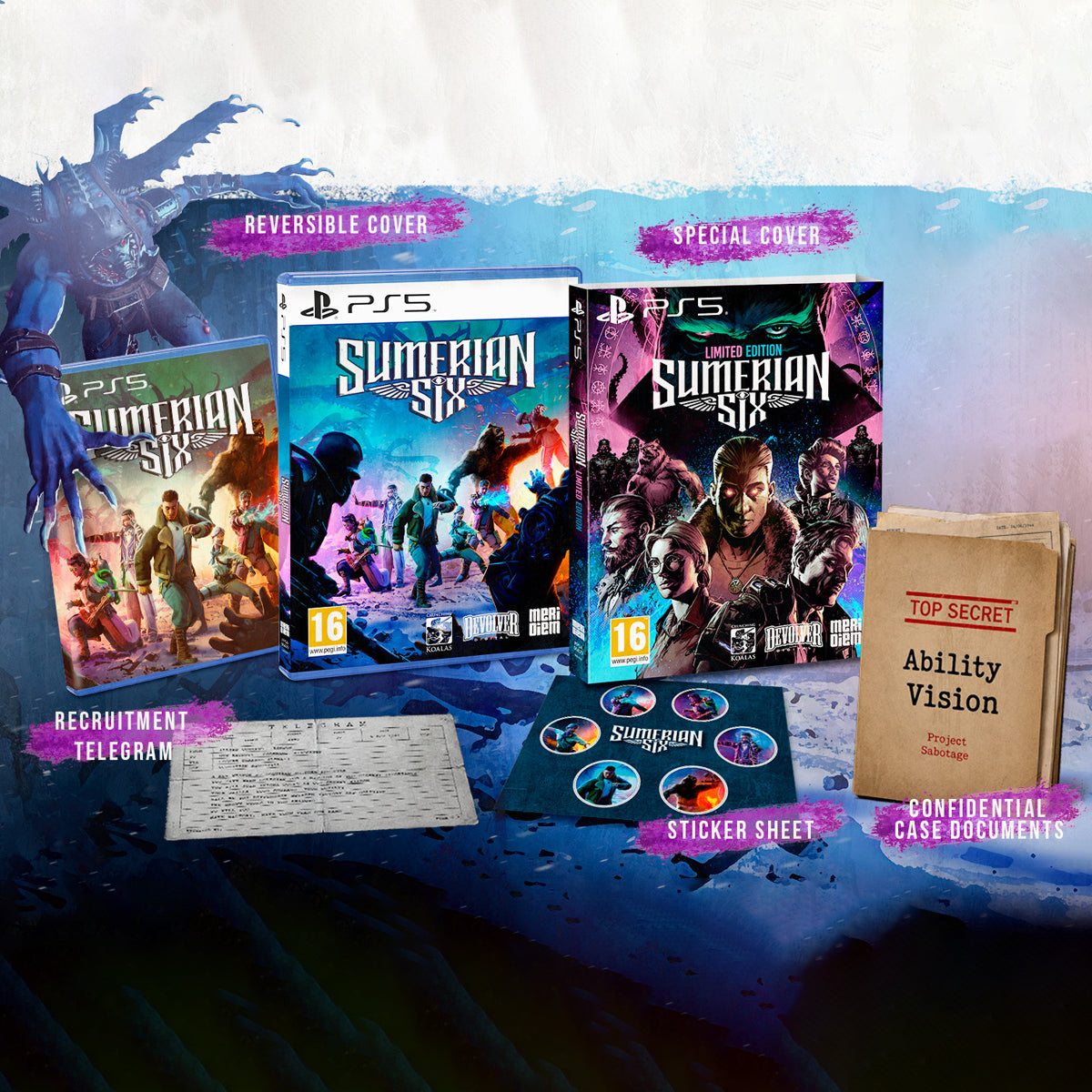 PS5 Sumerian Six Limited Edition