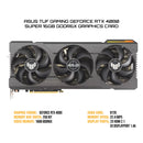 Asus TUF Gaming GeForce RTX 4080 Super 16GB GDDR6X Graphics Card | DataBlitz