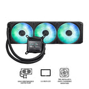 Asus Prime LC 360 ARGB LCD AIO CPU Liquid Cooler (Black)