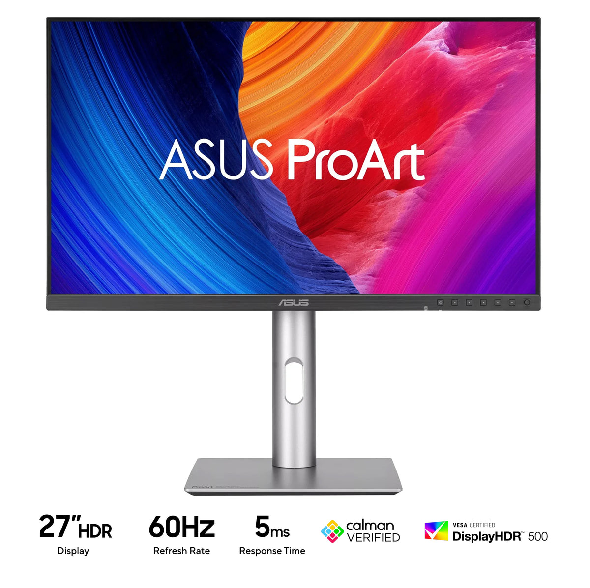 Asus ProArt Display PA27JCV 27" 5K HDR 60HZ 5MS GTG IPS Professional Monitor