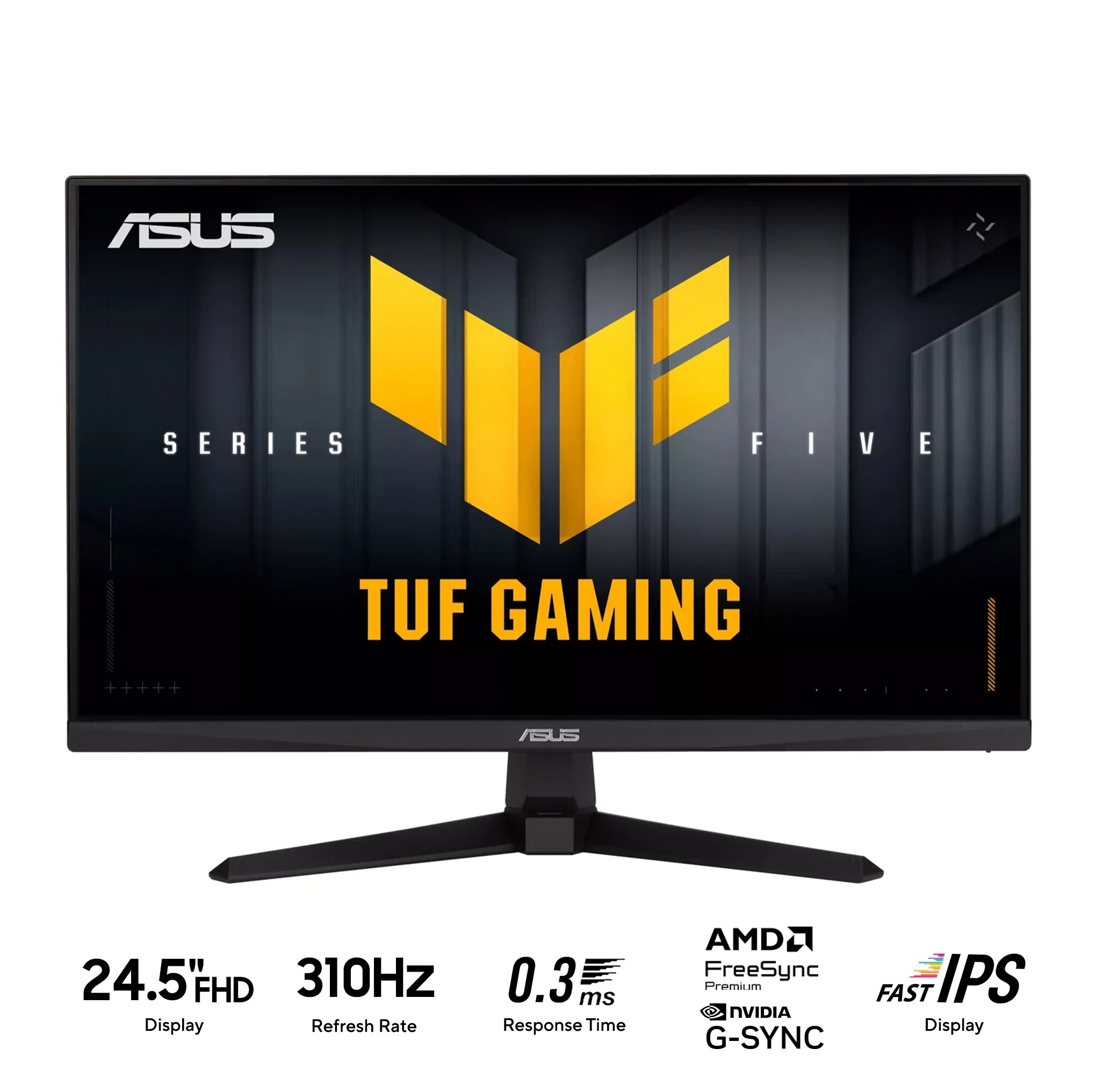 Asus TUF Gaming Series 5 VG259QMR5A 24.5" FHD (1920x1080) 310Hz 0.3ms Fast IPS Gaming Monitor with Tilt & Height Adjustment