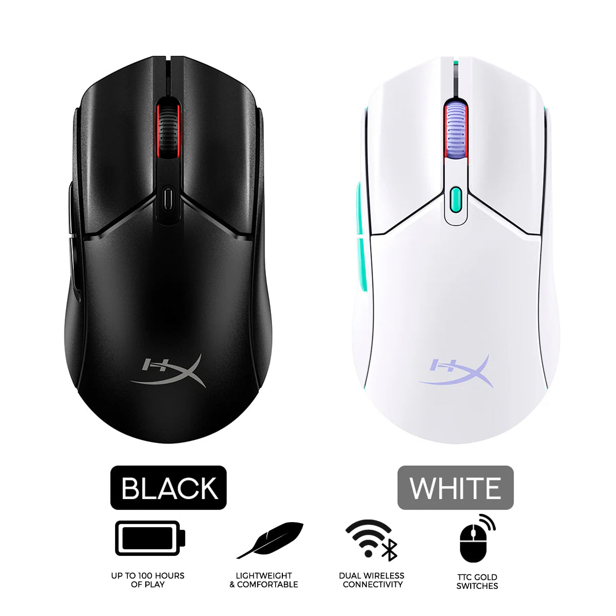 HyperX Pulsefire Haste 2 Core Wireless Gaming Mouse