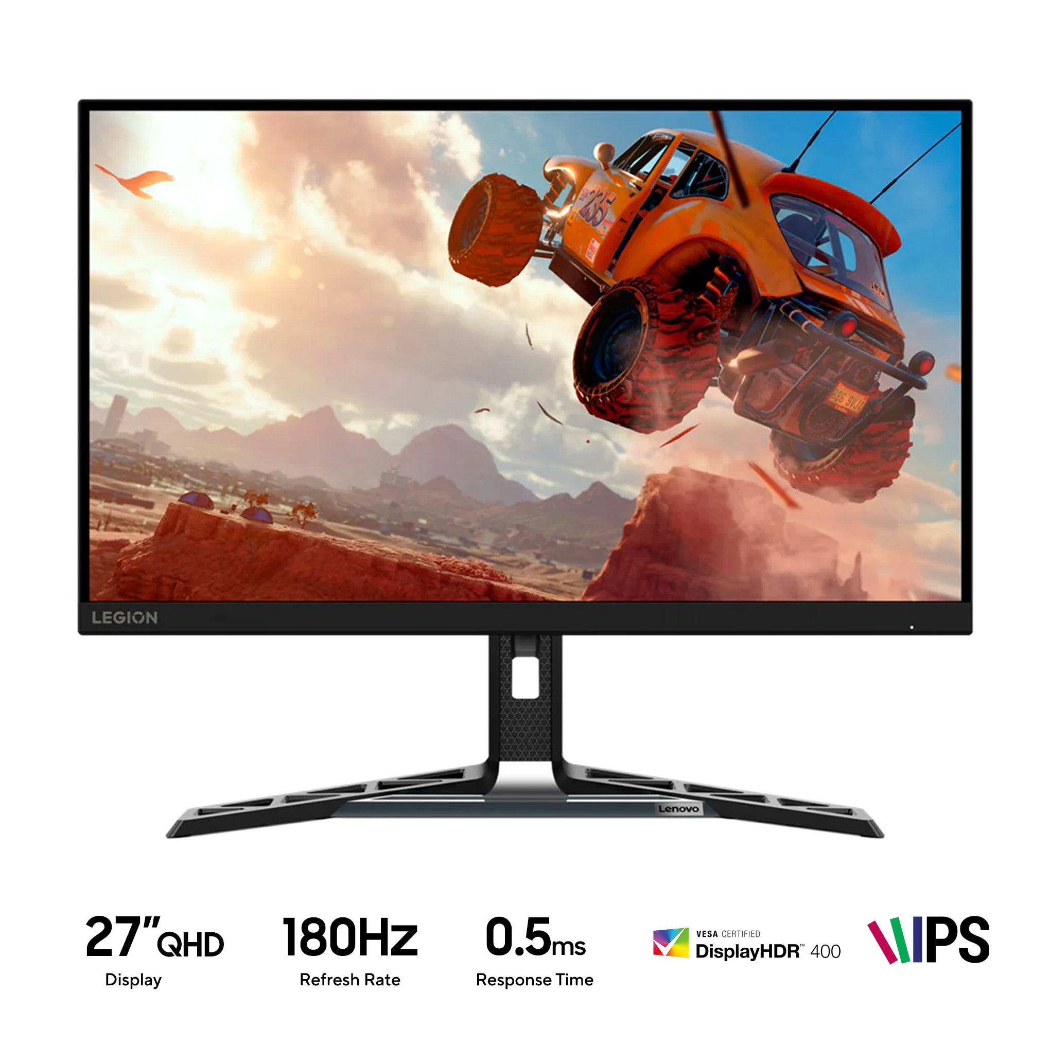 Lenovo Legion R27qe 67C5GAC1PH 27" QHD (2560x1440) 180Hz 0.5ms MPRT IPS Gaming Monitor