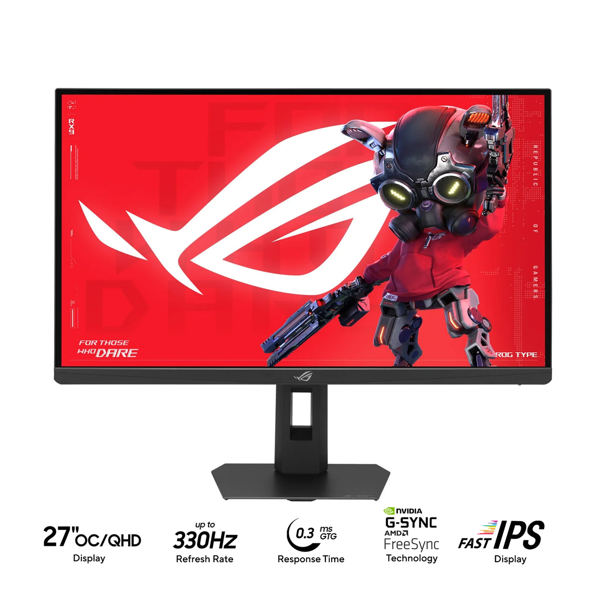 ASUS ROG Strix 5K XG27JCG 27" (5120x2880) Dual Mode (180Hz OC or QHD 330Hz)