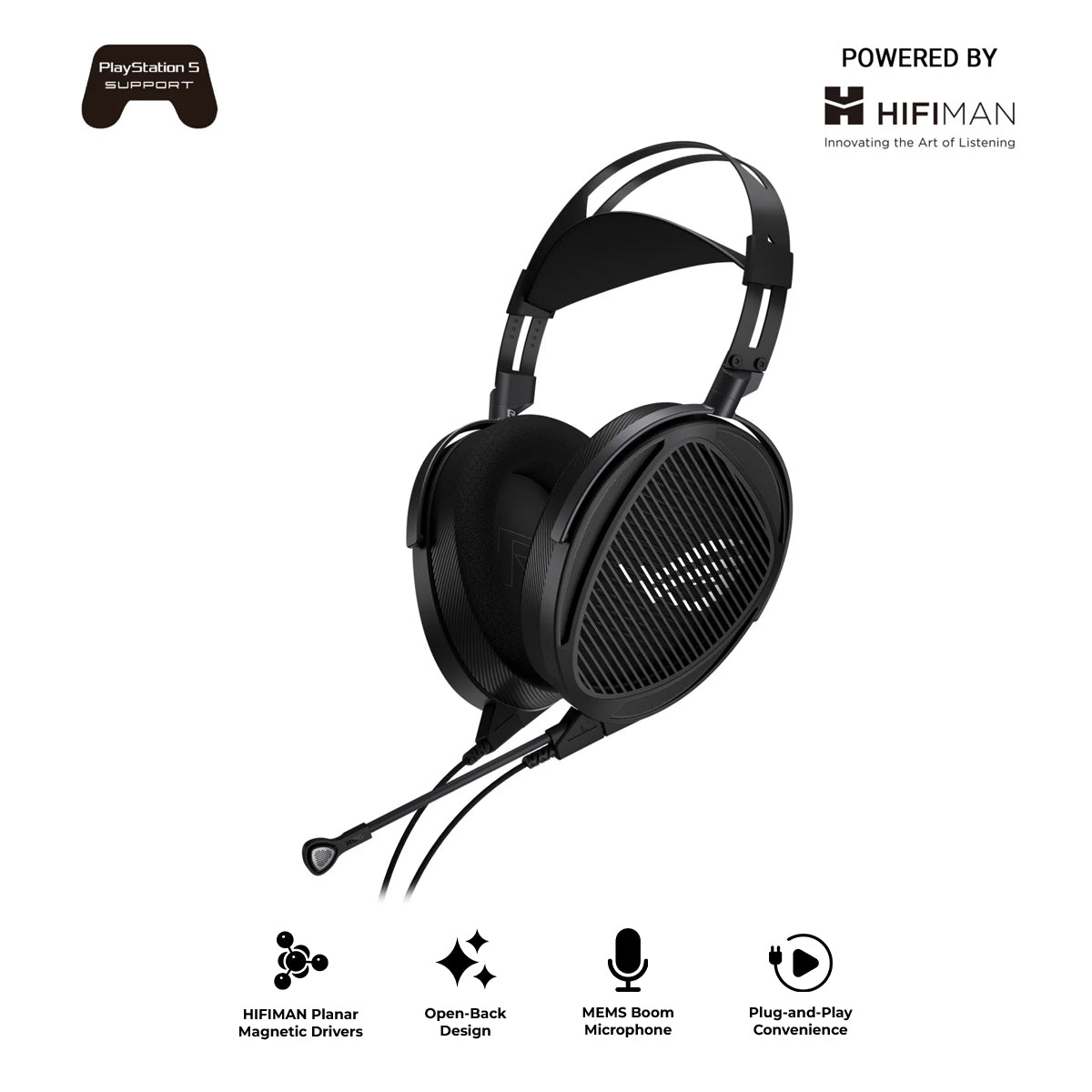 Asus A702 ROG Kithara Open-Back Planar Magnetic Gaming Headset (Black)