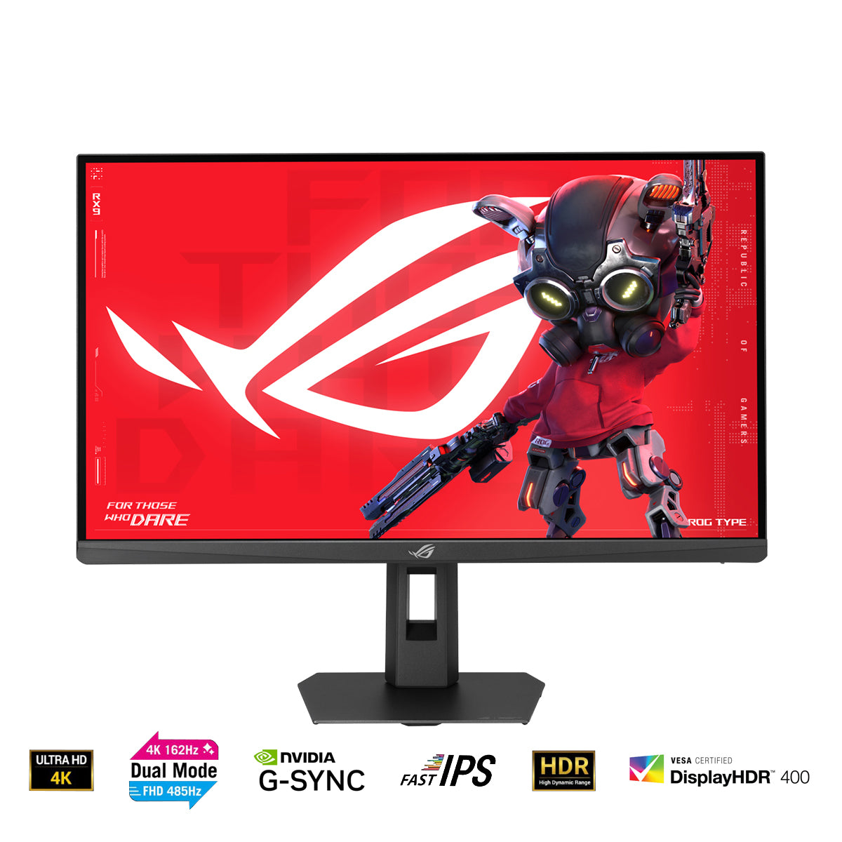 ASUS ROG Strix XG27UCG Gen2 (XG27UCGR) 27" 4K (3840x2160) Dual Mode (4K 162Hz or FHD 485Hz)