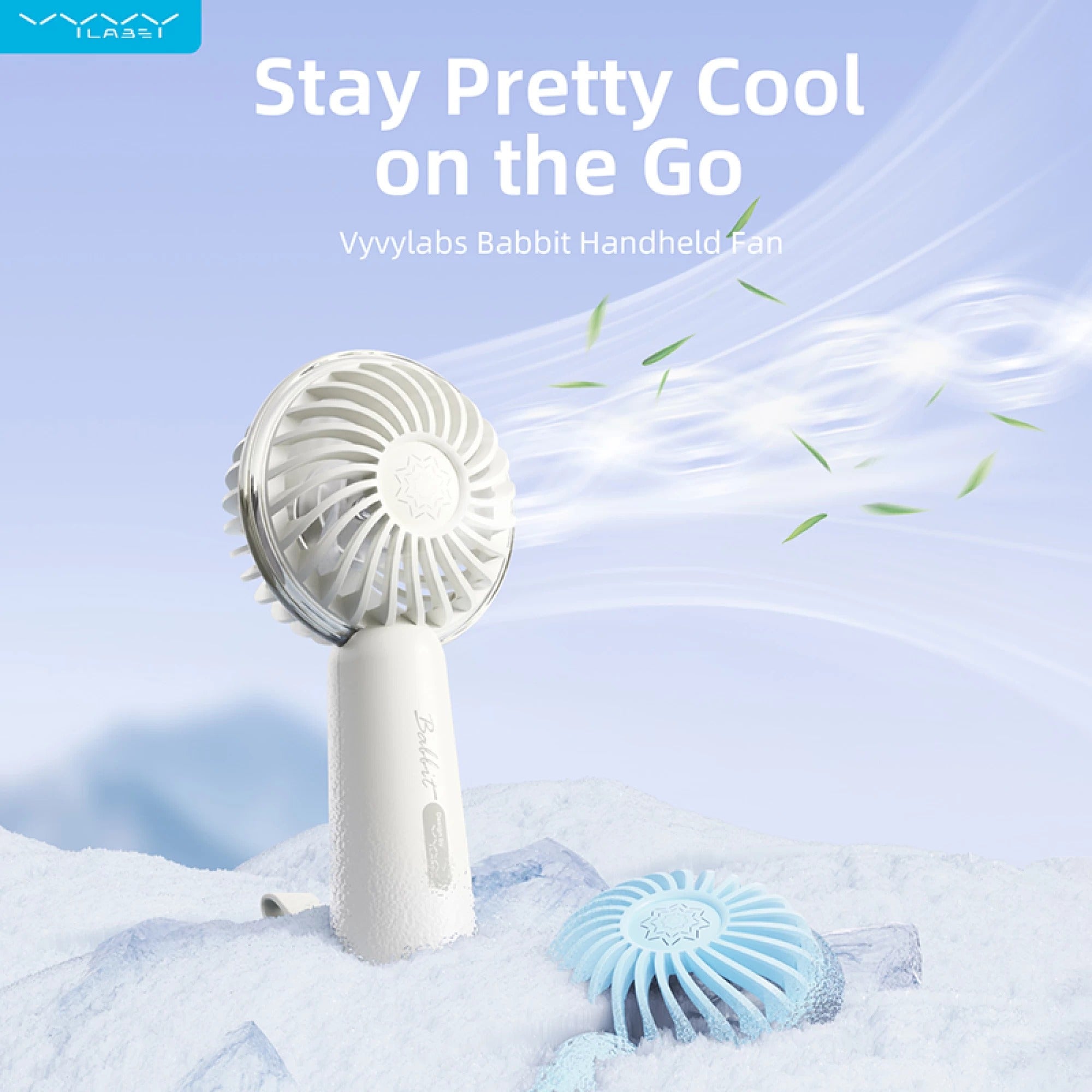 Vyvylabs Babbit Handheld Mini Fan 1200mAh | DataBlitz