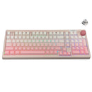 E-Yooso Z-101 RGB 101 Keys Tri-Mode Hot-Swappable Mechanical Keyboard Gradient Pink