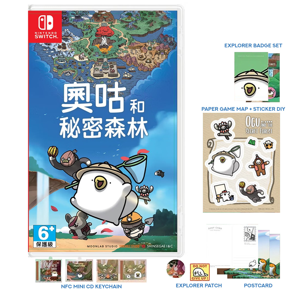 Nintendo Switch Ogu and the Secret Forest Deluxe Edition (Asian)