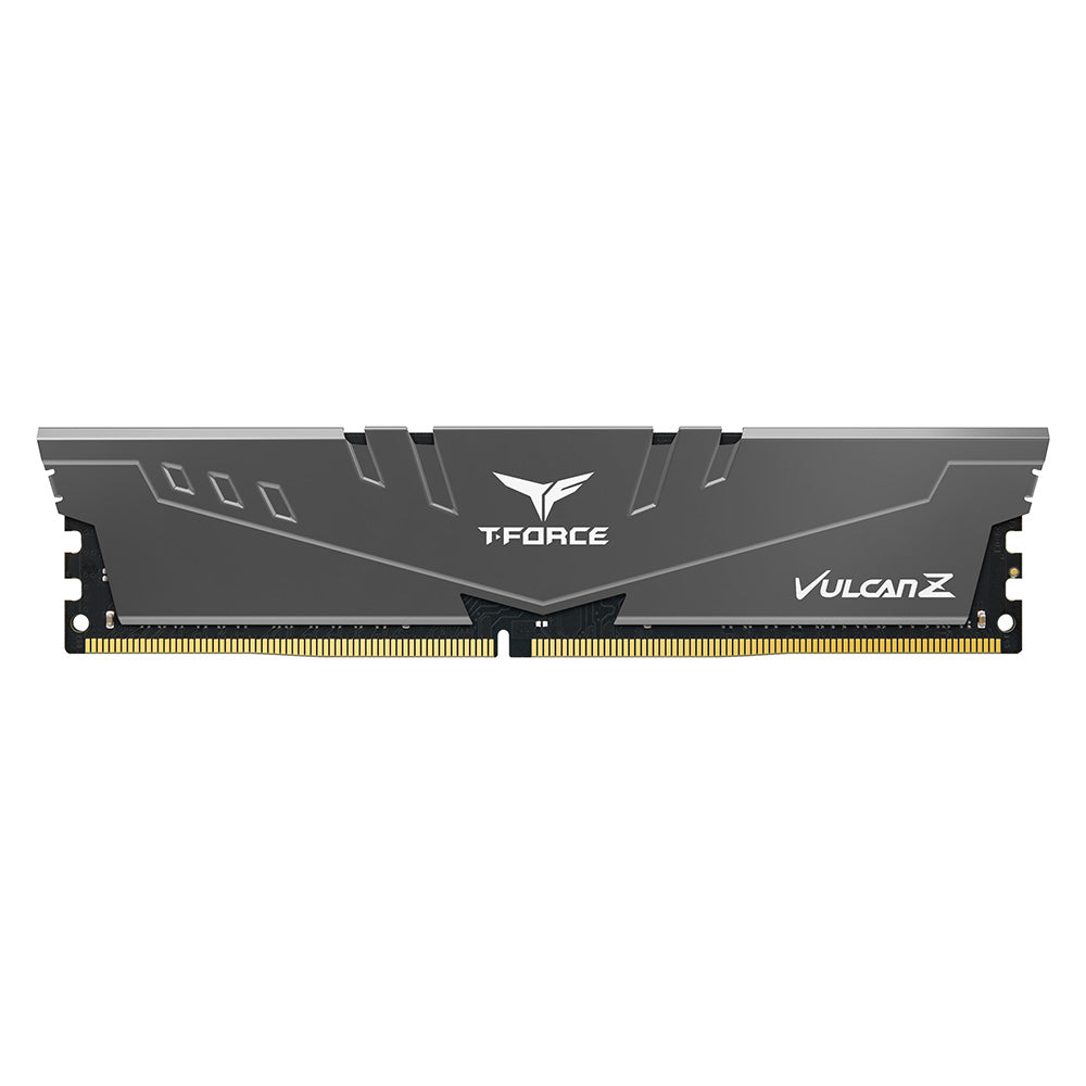 TeamGroup T-Force Vulcan Z 8GB (1x8GB) DDR4 3600MHz CL18-22-22-42 1.35V Desktop Memory (Grey)