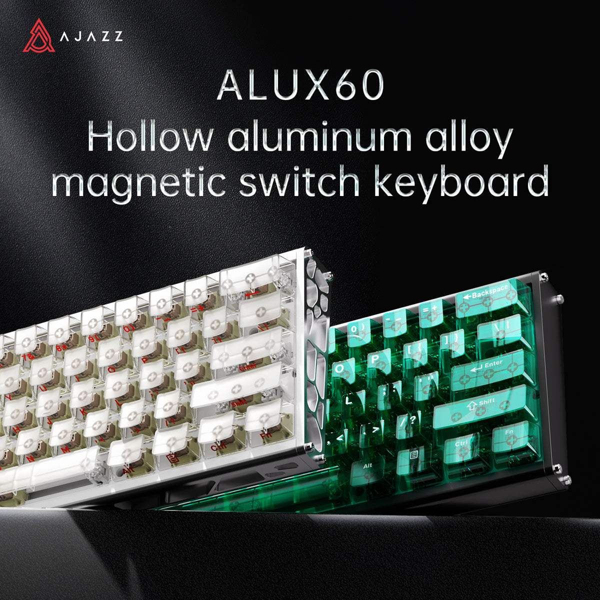 Ajazz ALUX60 RGB Wired 61-Keys Hot-Swappable Mechanical Keyboard