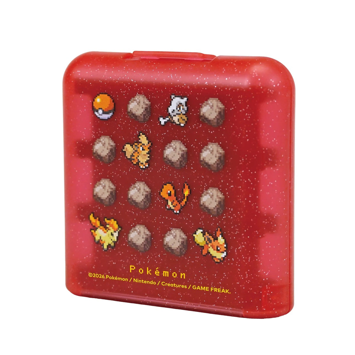 Hori Game Card Case 24 for Nintendo Switch 2 (Pokemon Pixel Red) (NSX-188A)