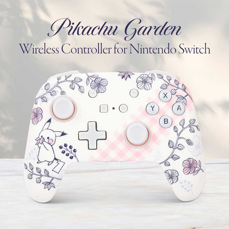 Power A Enhanced Wireless Controller for Nintendo Switch (Pikachu Garden) | DataBlitz