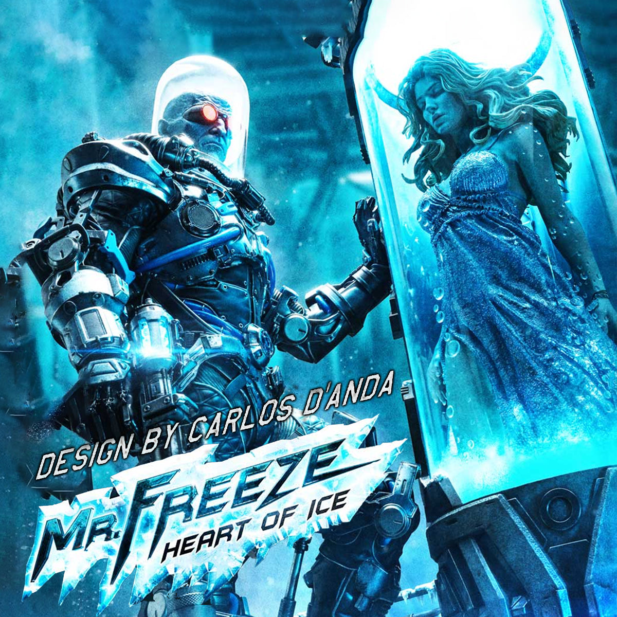 Real Elite Masterline Batman (Comics) Mr. Freeze Heart of Ice (Design by Carlos D'Anda) (REMDC-05)