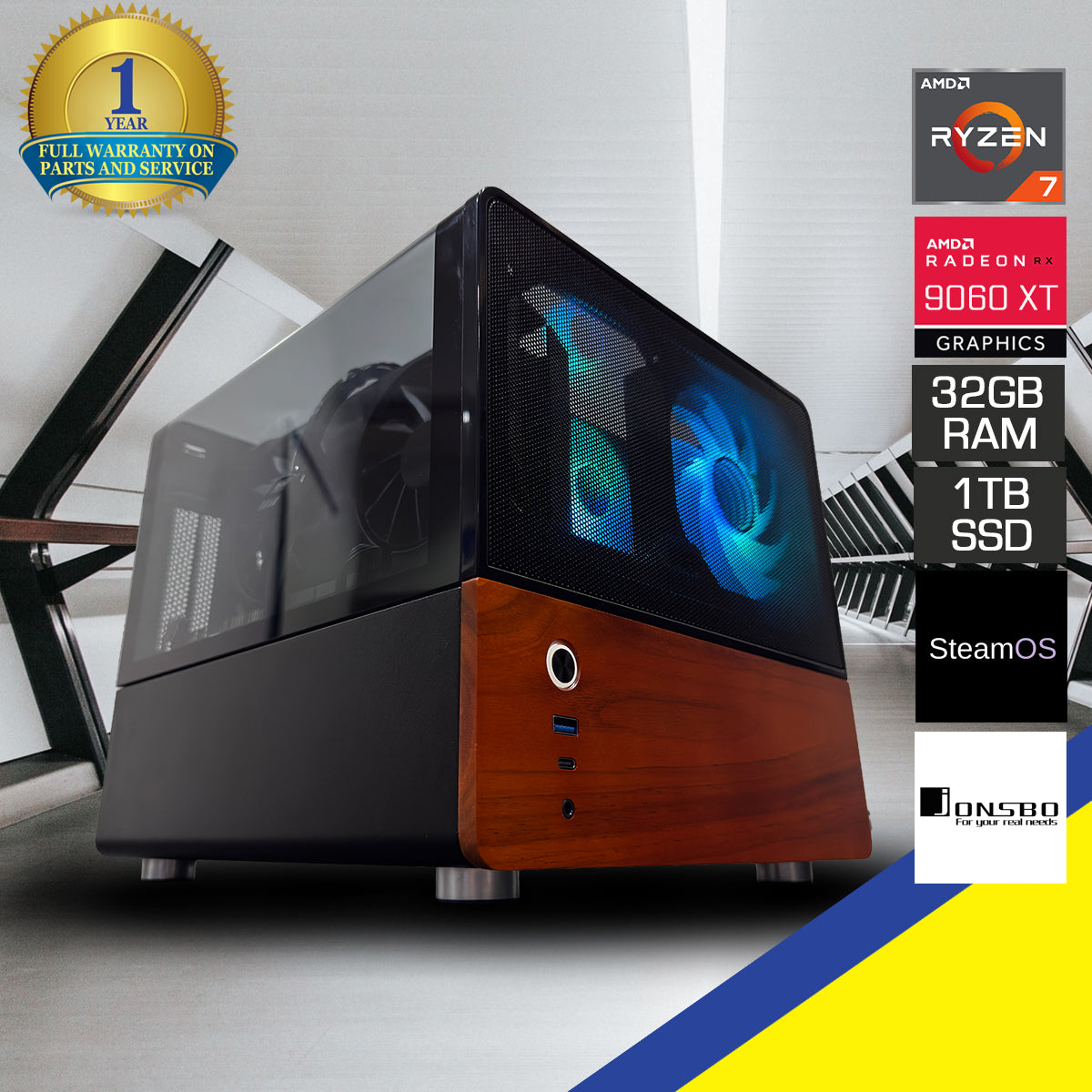 Sophos S V12 Black Desktop Gaming PC