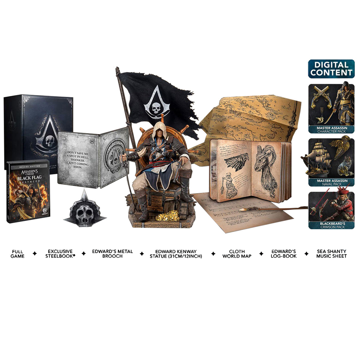 PS5 Assassins Creed Black Flag Resynced Collectors Edition (Asian)