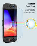 Transnovo Tempered Glass Blue Light Screen Protector 2-Pack with Installation Tool for Nintendo Switch 2 (NS2-SP03)