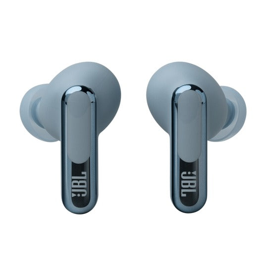 JBL Live Beam 3 True Wireless Noise Cancelling Closed-Stick Earbuds (Black, Silver, Purple, Blue)