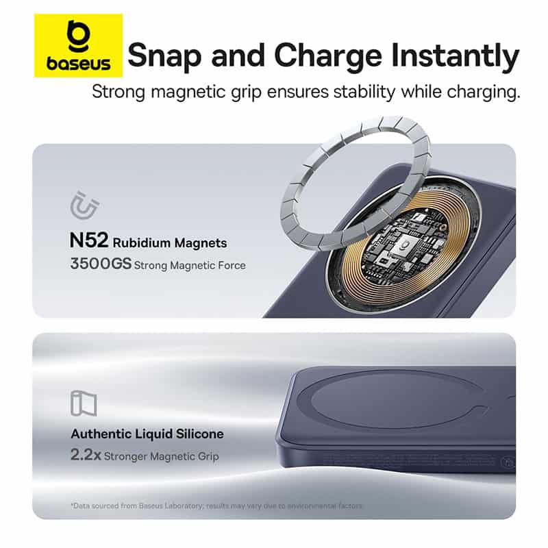 Baseus EnerFill FM11 Ultra-Mini Magnetic Power Bank 10000mAh 22.5W