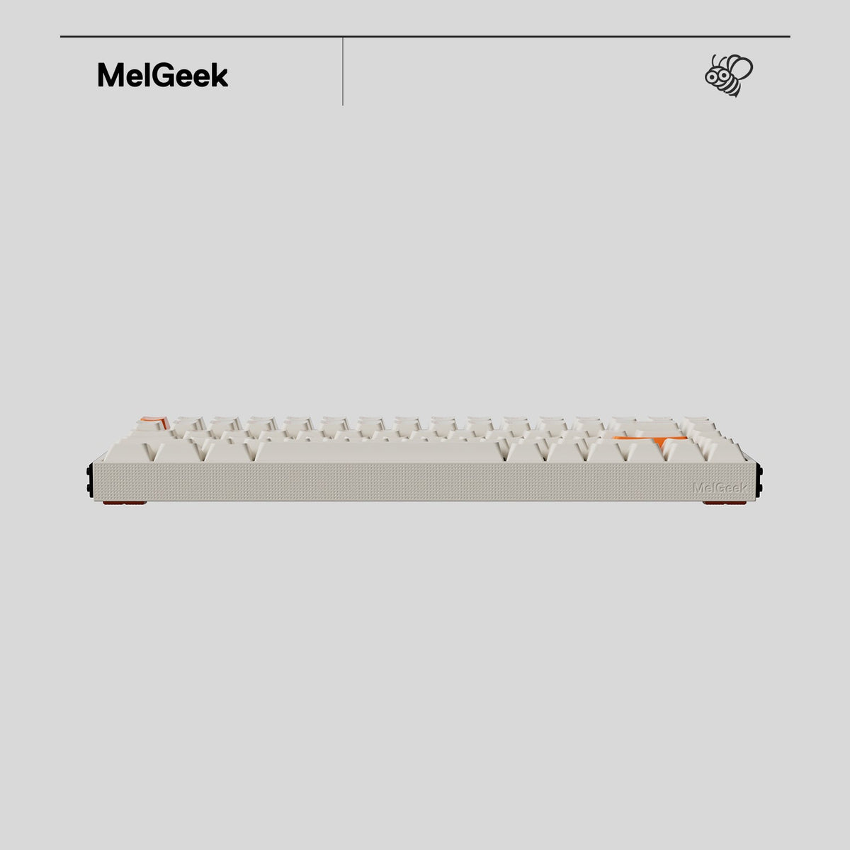 MelGeek MADE84 Pro DIY Magnetic Gaming Keyboard Linear Switch (Orange) (MADE84P-OL-0204)