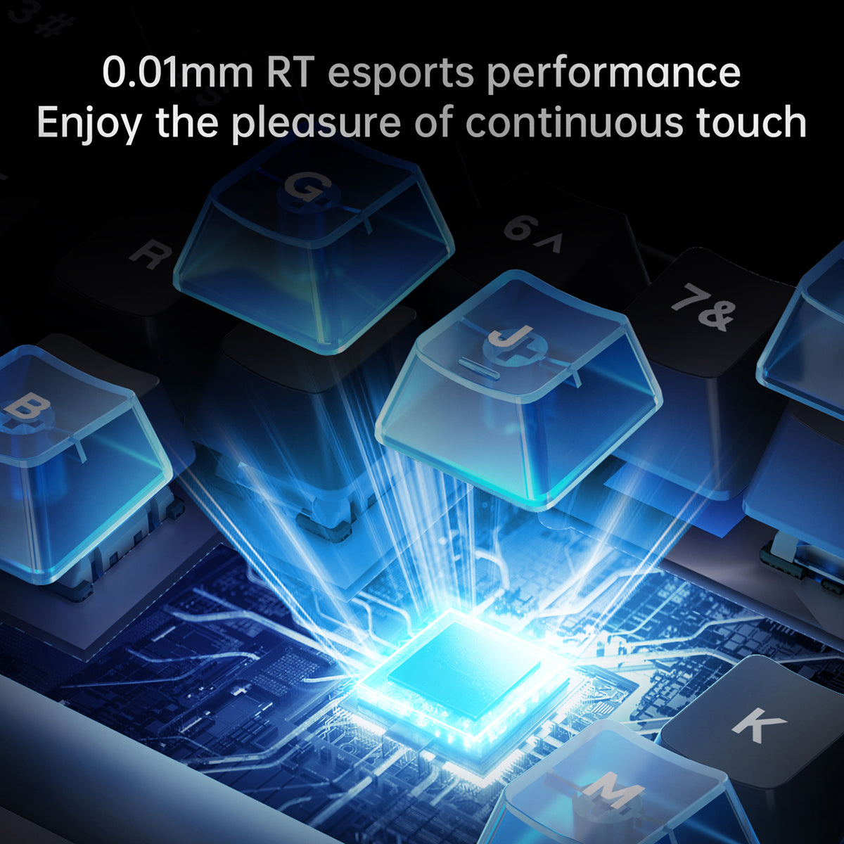 Ajazz ALUX60 RGB Wired 61-Keys Hot-Swappable Mechanical Keyboard