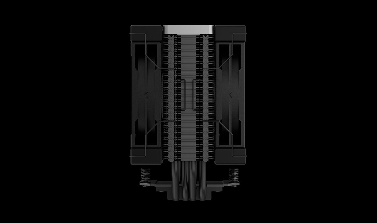 Deepcool AK400 Zero Dark Plus Performance Dual-Fan CPU Cooler (Black)