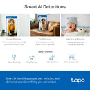 TP-Link TAPO C220 Pan/Tilt Ai Home Security Wi-Fi Camera