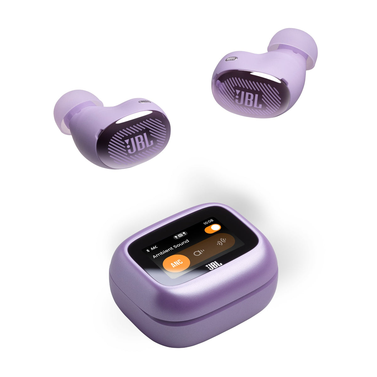JBL Live Buds 4 True Wireless In-Ear Noise Cancelling Earbuds with Smart Charging Case (Black, Blue, Green, Orange, Silver, Champagne, Purple)