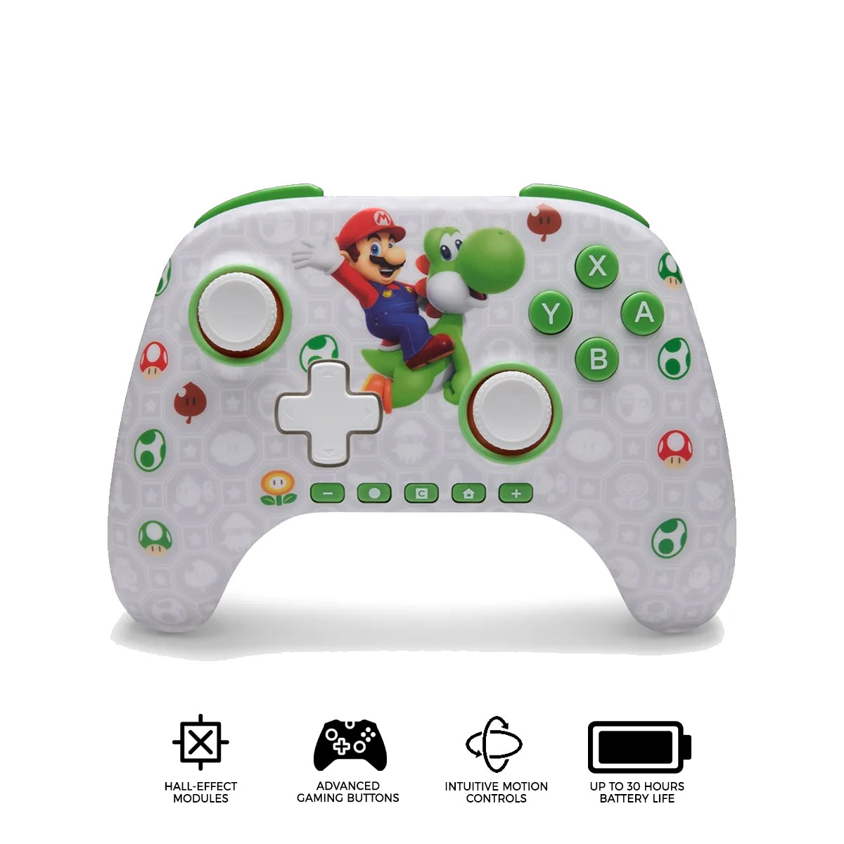 PowerA Advantage Wireless Controller for Nintendo Switch 2 (Mario & Yoshi)
