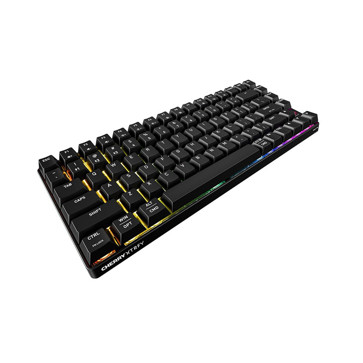 Cherry XTRFY K33 Tri-Mode Compact Wireless Mem-Chanical Gaming Keyboard (Black) (G8D-24030PAAUS-2)