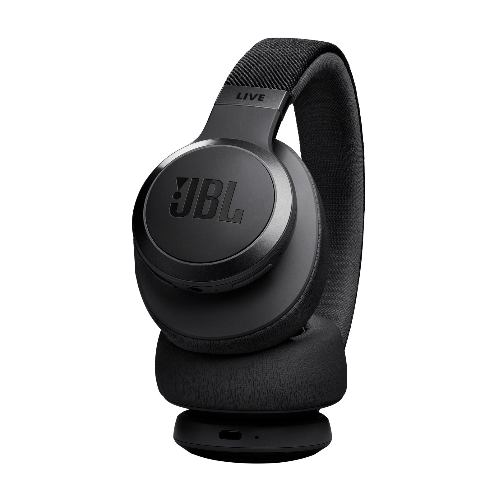 JBL Live 770NC Wireless Over-Ear Headphones with True Adaptive Noise Cancelling (Black)