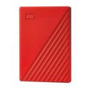 WD My Passport External Hard Drive 3.0 2TB (Red) + WD Soft Pouch