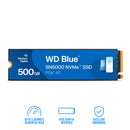 WD Blue SN5000 500GB NVMe PCIe Gen 4.0 M.2 2280 Up to 5,000MB/s Read Internal SSD (WDS500G4B0E)