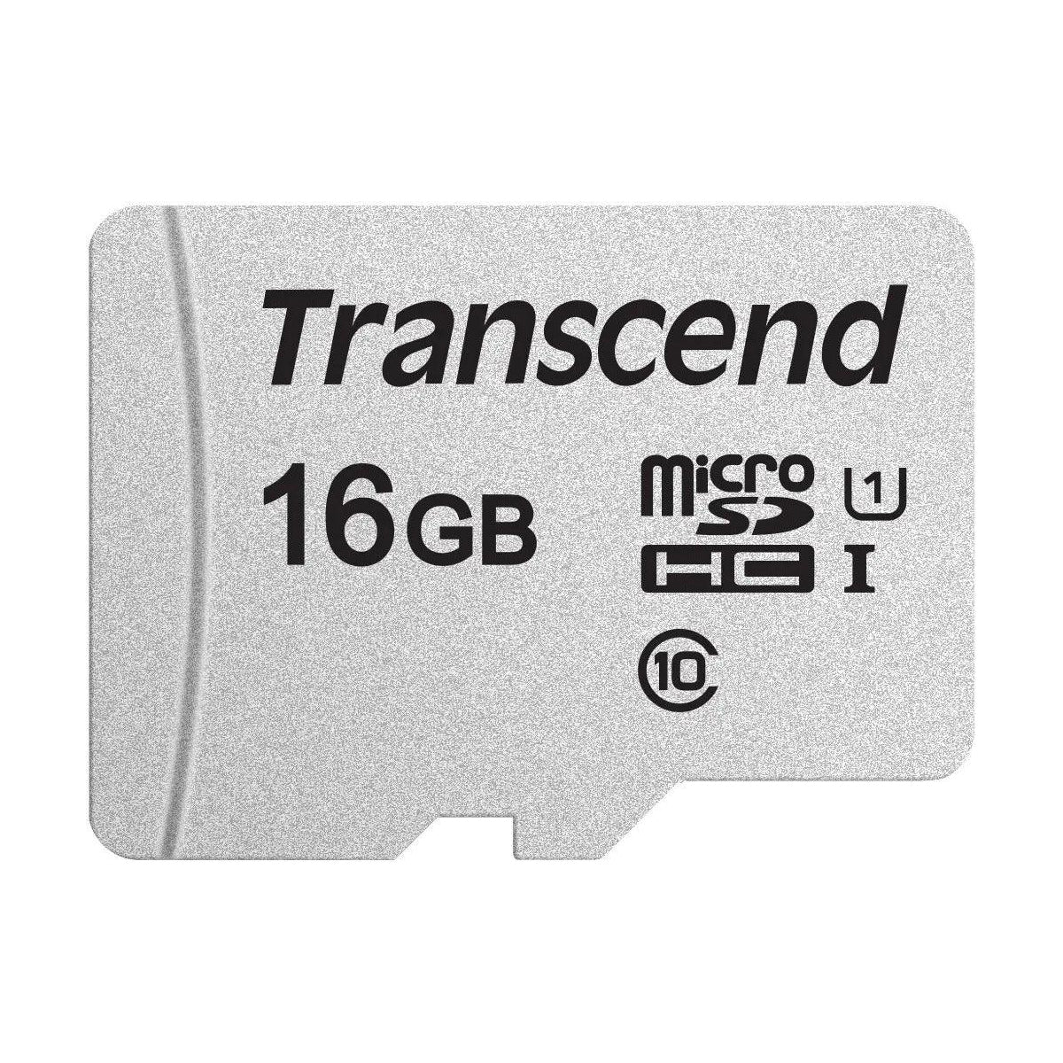 Transcend 16GB UHS-I MICROSD 300S W/Adapter
