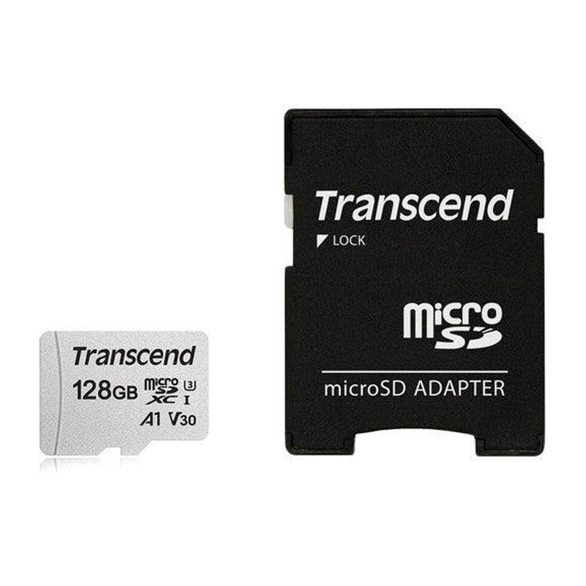 Transcend 128GB UHS-I MICROSD 300S W/Adapter