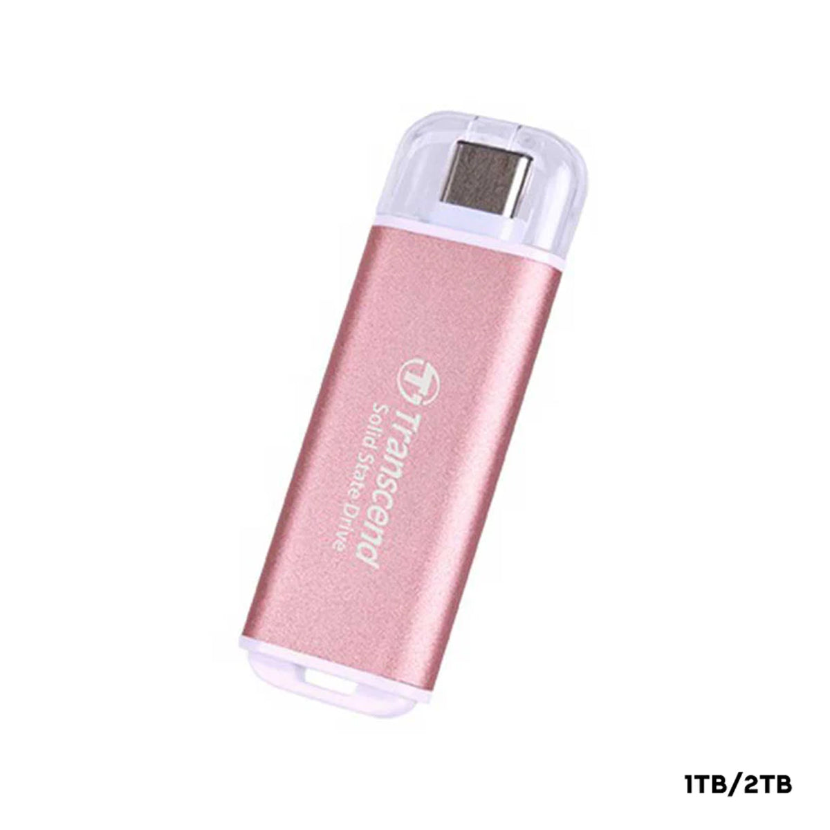 Transcend ESD300 10GBPS USB Type-C Portable SSD (Pink)
