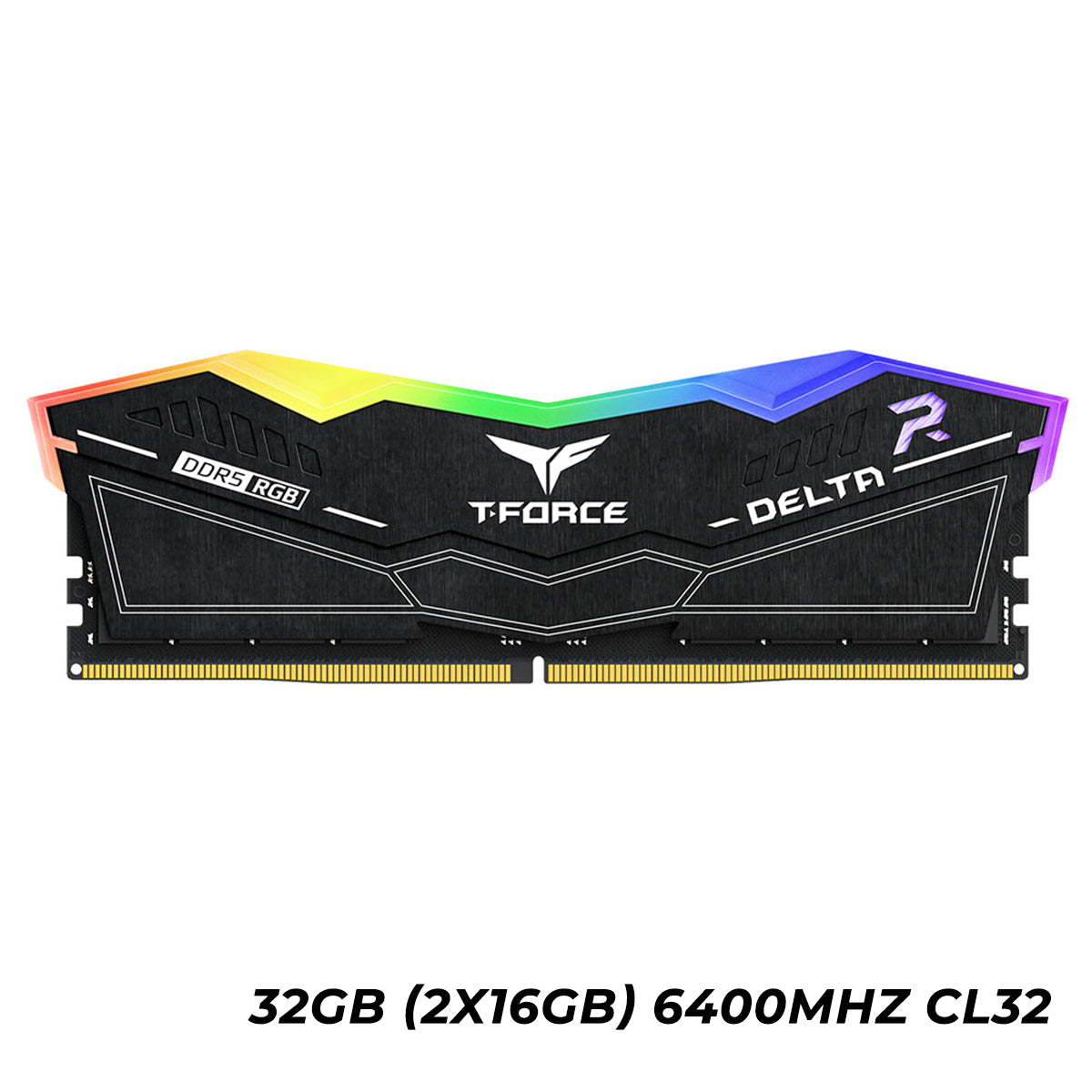 TeamGroup T-Force Delta RGB DDR5 32GB (2x16GB) 6400MHz CL32 Gaming Des