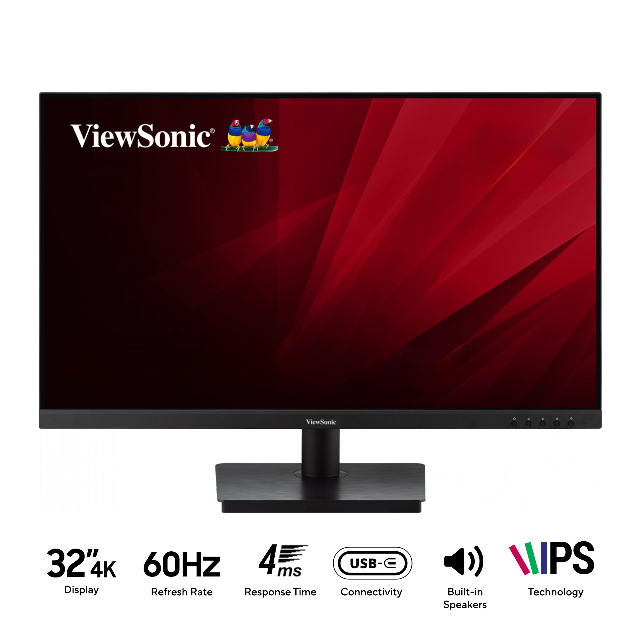 Viewsonic VA3209U-4K 32" UHD (3840x1600) 60Hz 4ms GTG IPS Monitor | DataBlitz