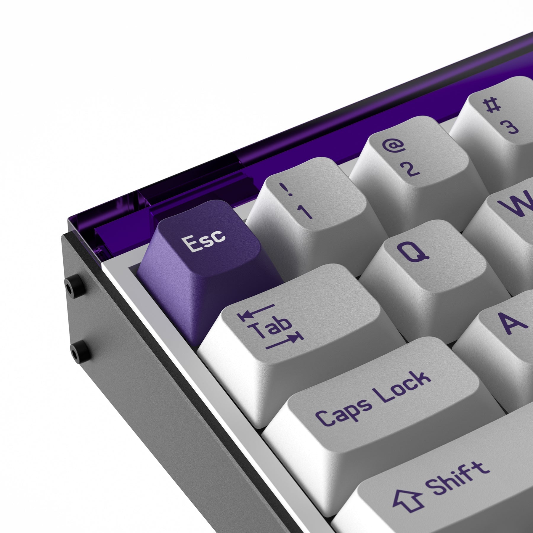 Melgeek MADE68 Purple Light DIY Magnetic Switch Keyboard