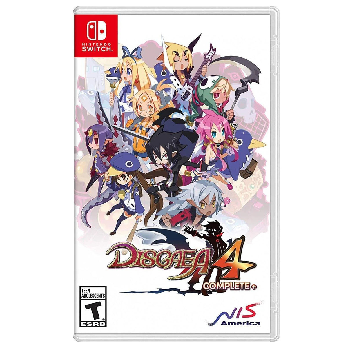 DATABLITZ | NINTENDO SWITCH DISGAEA 4 COMPLETE+ A PROMISE OF